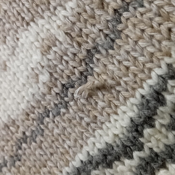 Eddie Bauer zip front wool blend Eagle sweater cardigan - Picture 10 of 10